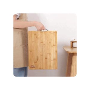 Extra Large Premium Bamboo Cutting Board, Wooden C