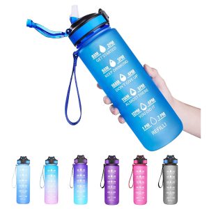 Original Water Bottle with Straw, Leak-proof, BPA 