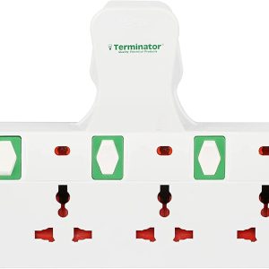 4 Way Universal T-Socket Multi Adaptor