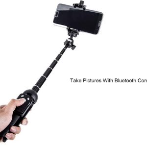 Selfie Stick Tripod,ShowTop 40 Inch Extendable Sel