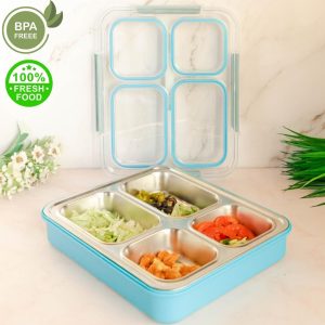 Best Quality Stainless Steel Lunch Box with Free B